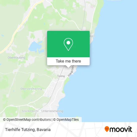 Карта Tierhilfe Tutzing