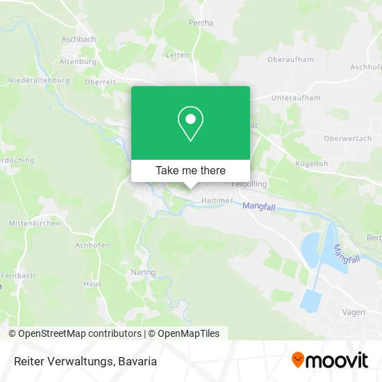 Карта Reiter Verwaltungs
