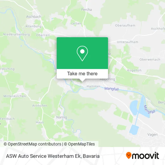 Карта ASW Auto Service Westerham Ek