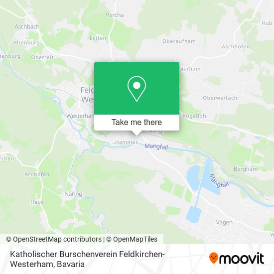 Katholischer Burschenverein Feldkirchen-Westerham map