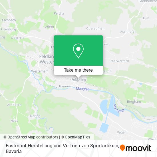 Карта Fastmont Herstellung und Vertrieb von Sportartikeln