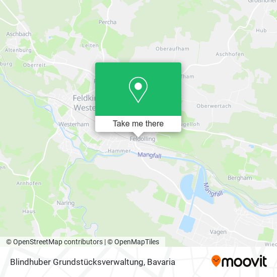 Blindhuber Grundstücksverwaltung map