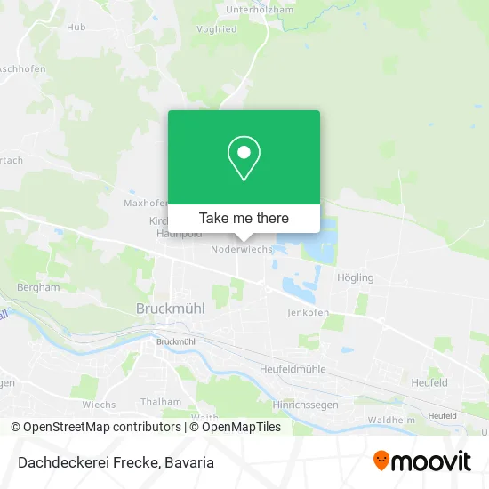 Карта Dachdeckerei Frecke