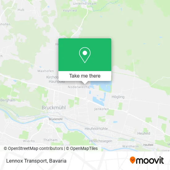Карта Lennox Transport