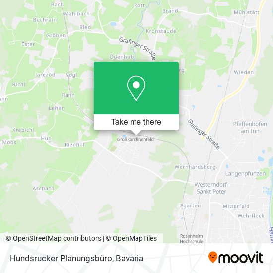 Hundsrucker Planungsbüro map