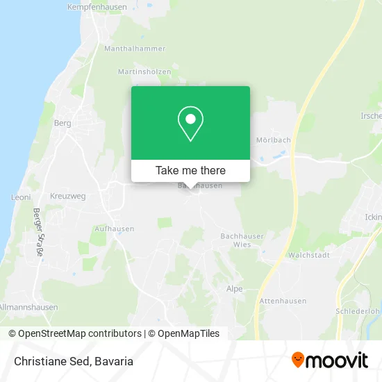 Карта Christiane Sed