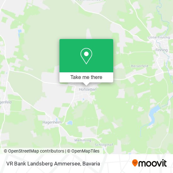 VR Bank Landsberg Ammersee map