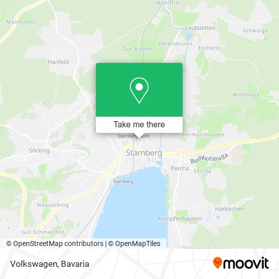 Volkswagen map