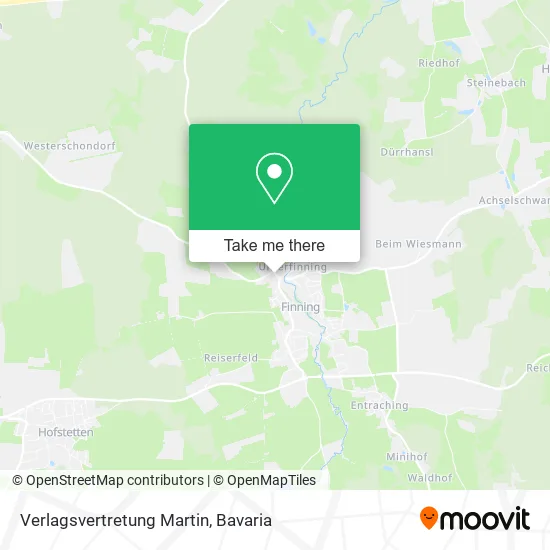 Карта Verlagsvertretung Martin