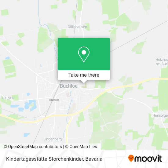 Карта Kindertagesstätte Storchenkinder