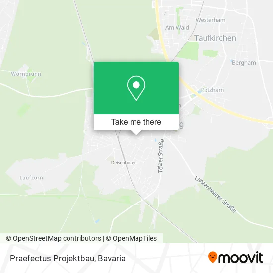 Карта Praefectus Projektbau