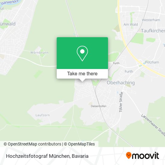 Hochzeitsfotograf München map
