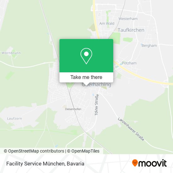 Facility Service München map