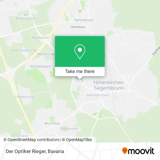 Карта Der Optiker Rieger