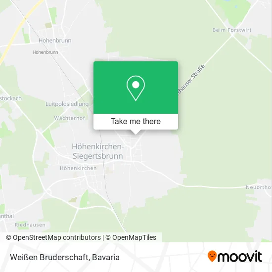 Карта Weißen Bruderschaft