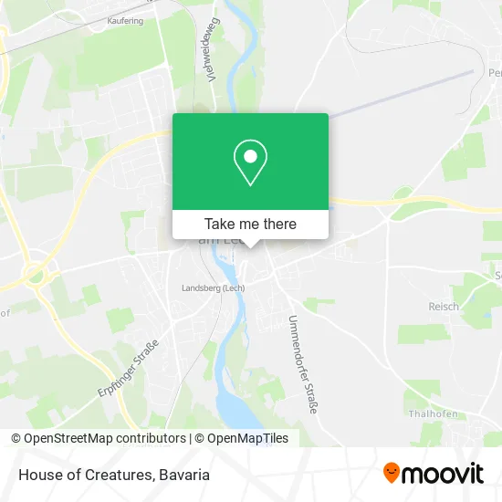 Карта House of Creatures