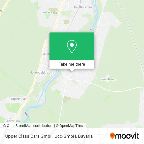 Карта Upper Class Cars GmbH Ucc-GmbH