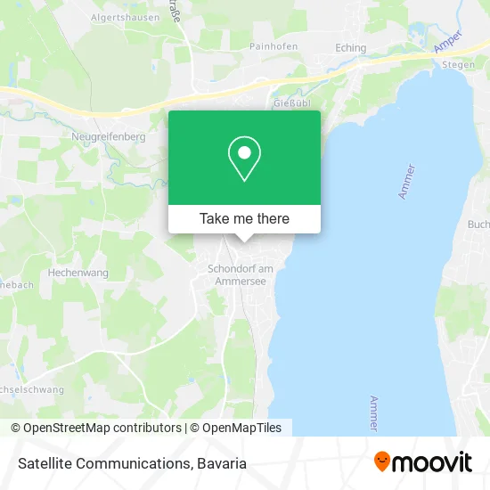 Карта Satellite Communications