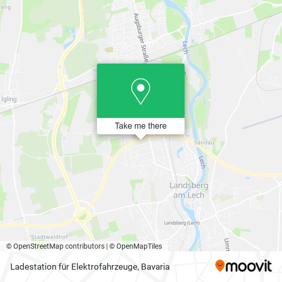 Ladestation für Elektrofahrzeuge map