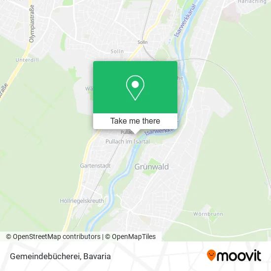 Карта Gemeindebücherei
