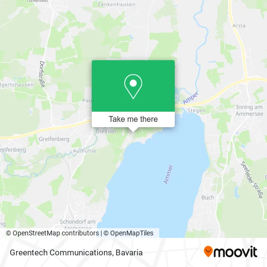 Greentech Communications map