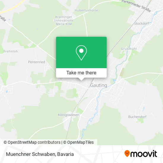 Карта Muenchner Schwaben