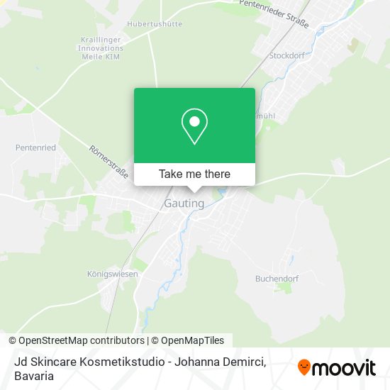 Jd Skincare Kosmetikstudio - Johanna Demirci map