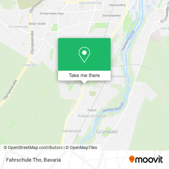 Карта Fahrschule Tho