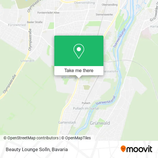 Карта Beauty Lounge Solln
