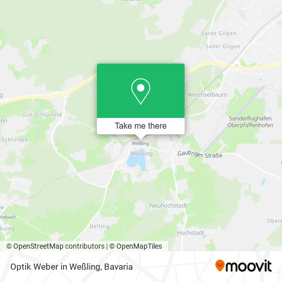 Карта Optik Weber in Weßling