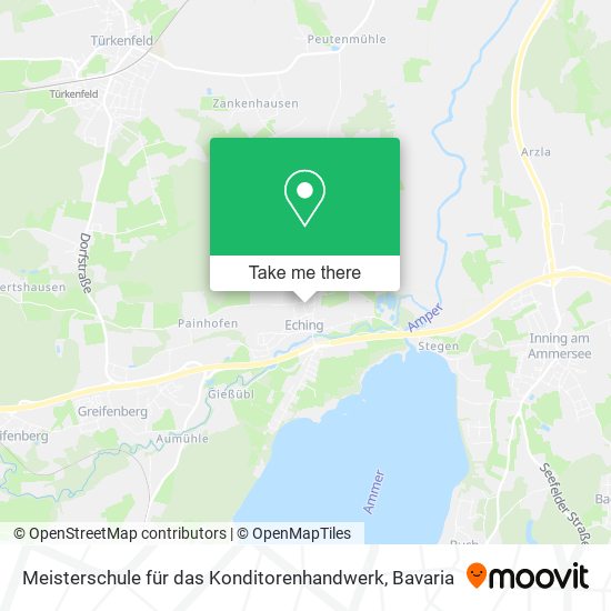 Meisterschule für das Konditorenhandwerk map