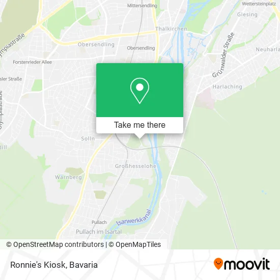 Карта Ronnie's Kiosk
