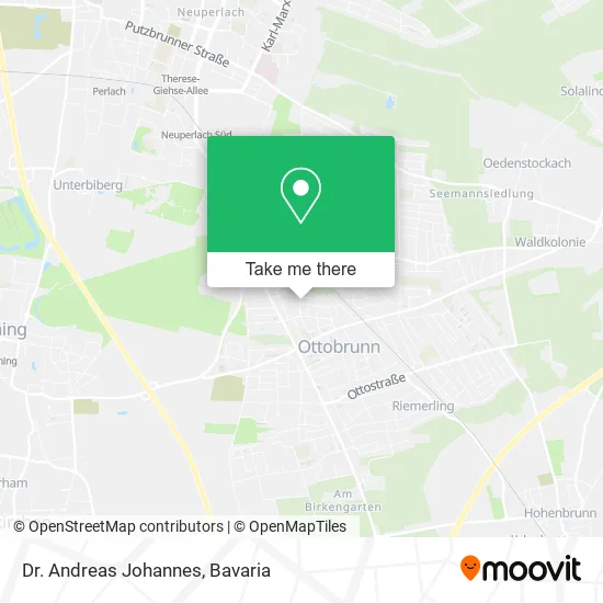 Карта Dr. Andreas Johannes