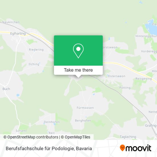 Berufsfachschule für Podologie map