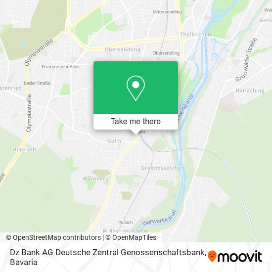 Dz Bank AG Deutsche Zentral Genossenschaftsbank map