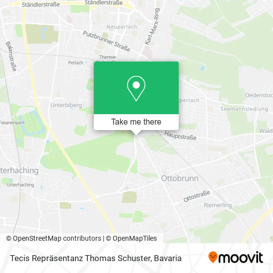 Карта Tecis Repräsentanz Thomas Schuster