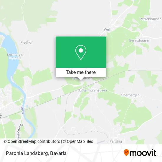 Карта Parohia Landsberg