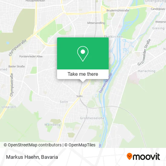 Карта Markus Haehn