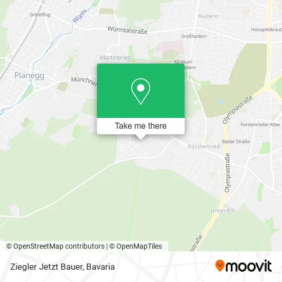 Карта Ziegler Jetzt Bauer