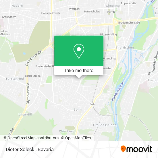 Карта Dieter Solecki