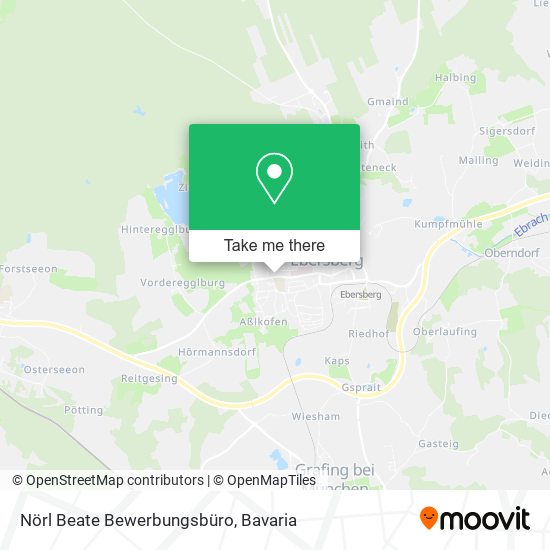 Nörl Beate Bewerbungsbüro map