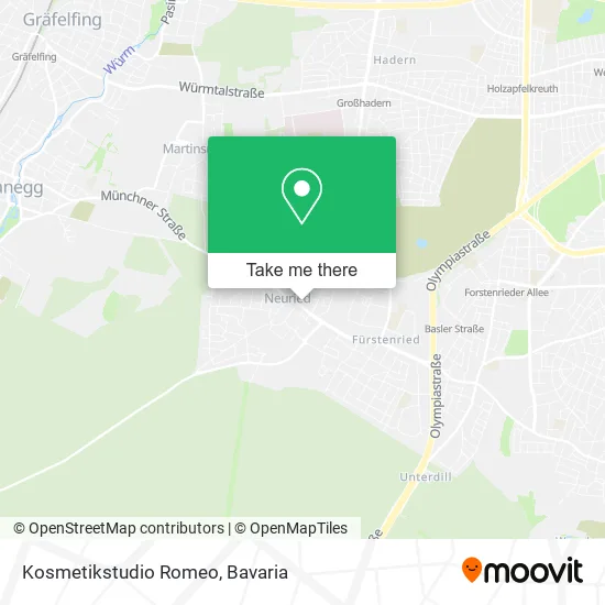 Карта Kosmetikstudio Romeo