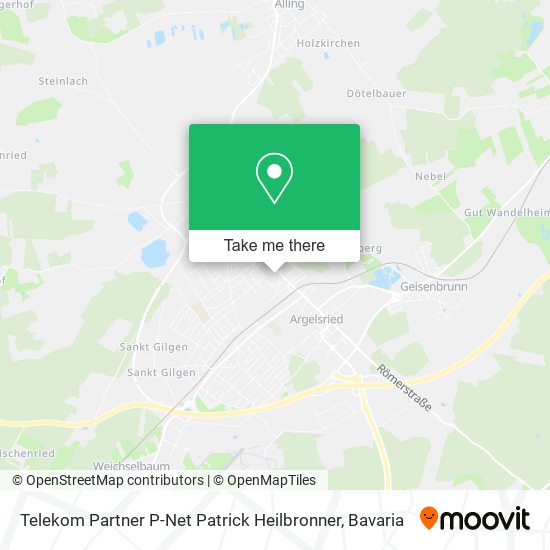 Telekom Partner P-Net Patrick Heilbronner map