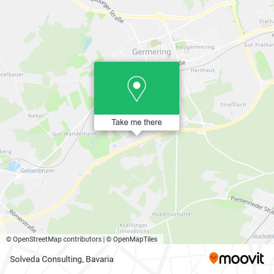 Solveda Consulting map