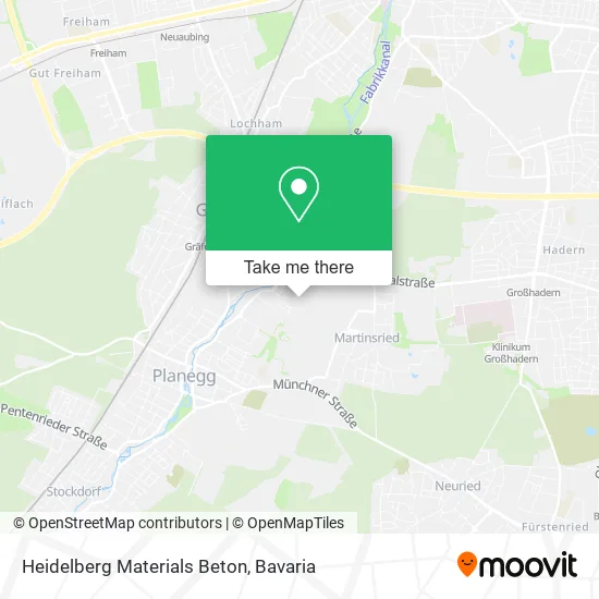 Карта Heidelberg Materials Beton