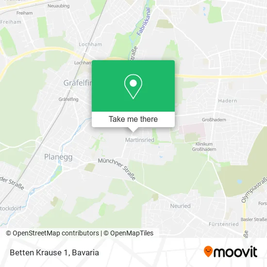 Карта Betten Krause 1