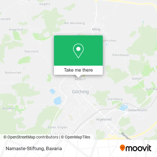 Карта Namaste-Stiftung