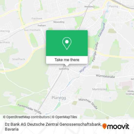 Dz Bank AG Deutsche Zentral Genossenschaftsbank map