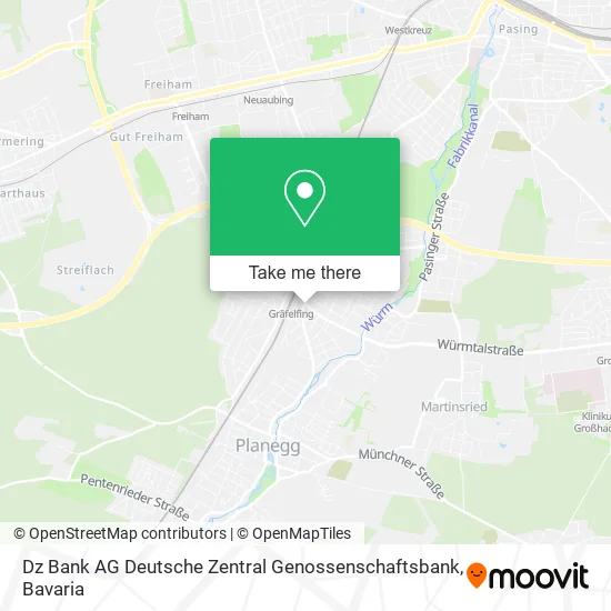 Карта Dz Bank AG Deutsche Zentral Genossenschaftsbank