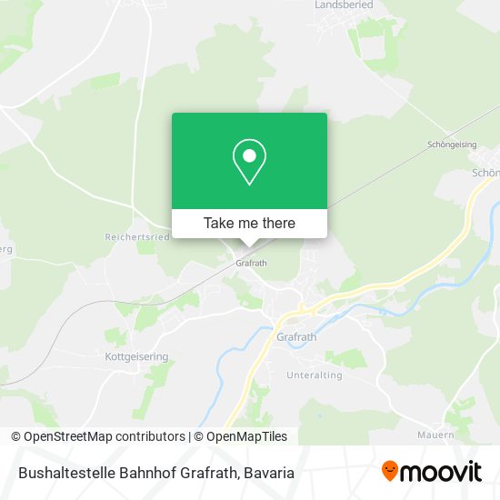 Bushaltestelle Bahnhof Grafrath map